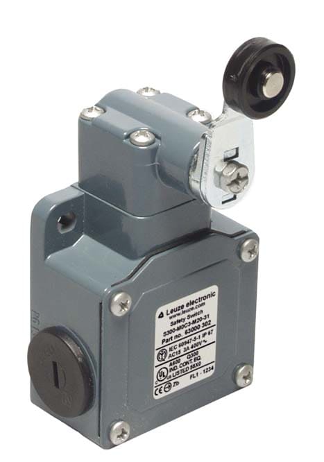 Leuze Electronic - S300-M13C3-M20-31 Attribution des contacts: 2NF + 1NO, Contact glissant Entrée d