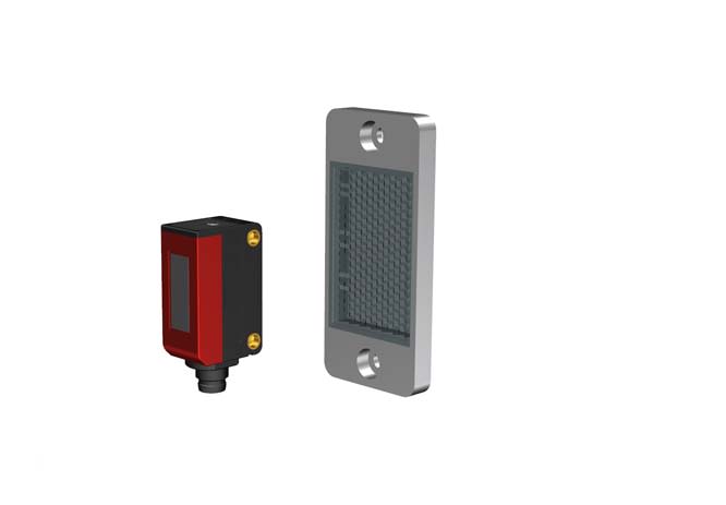 Leuze Electronic - DTKS 30x50 Forme: Rectangulaire Taille des prismes triples: 2,3 mm Surface réflé