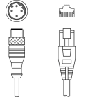 Leuze Electronic - KSS ET-M12-4A-RJ45-A-P7-006 Adapté pour interface: Ethernet Connexion 1: Connect
