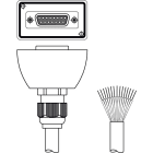 Leuze Electronic - Cable de raccordement CB-D15E-5000S-11GF