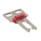 Leuze Electronic - AC-AN-S Dimensions: 28 mm x 9 mm x 39,8 mm Type de fixation: Fixation traversant