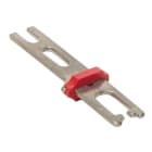 Leuze Electronic - AC-AN-SL Dimensions: 20,6 mm x 9 mm x 64 mm Type de fixation: Fixation traversan