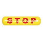 Leuze Electronic - AC-STOP-ERS Dimensions: 25 mm x 100 mm Inscription: « Stop » avec caractère n° :