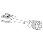 Leuze Electronic - CB-M12-MLC-S-100-5TP Adapté pour: Barrières immatérielles de sécurité MLC 520S C