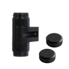 Leuze Electronic - E4-MW2 Connexion: Borne, Technique push-in Forme: Cylindrique Diamètre: 40 mm Mo