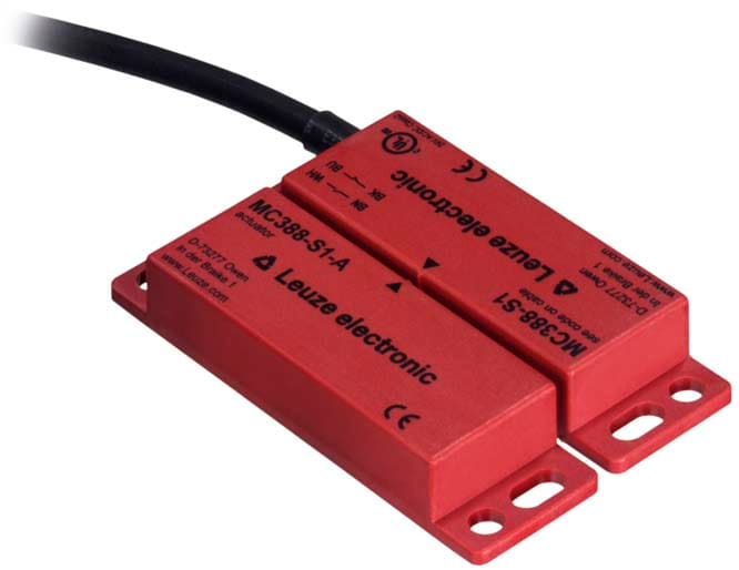 Leuze Electronic - MC388-S1R5-A Attribution des contacts: 1NF + 1NO Connexion: Câble à embouts, 4 b