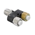 Leuze Electronic - YV U-SDD-25-25-25-X01 Nombre de connexions: 3 pièce(s) Connexion 1: Connecteur r