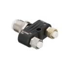 Leuze Electronic - YV U-SDD-25-83-83-X04 Nombre de connexions: 3 pièce(s) Connexion 1: Connecteur r