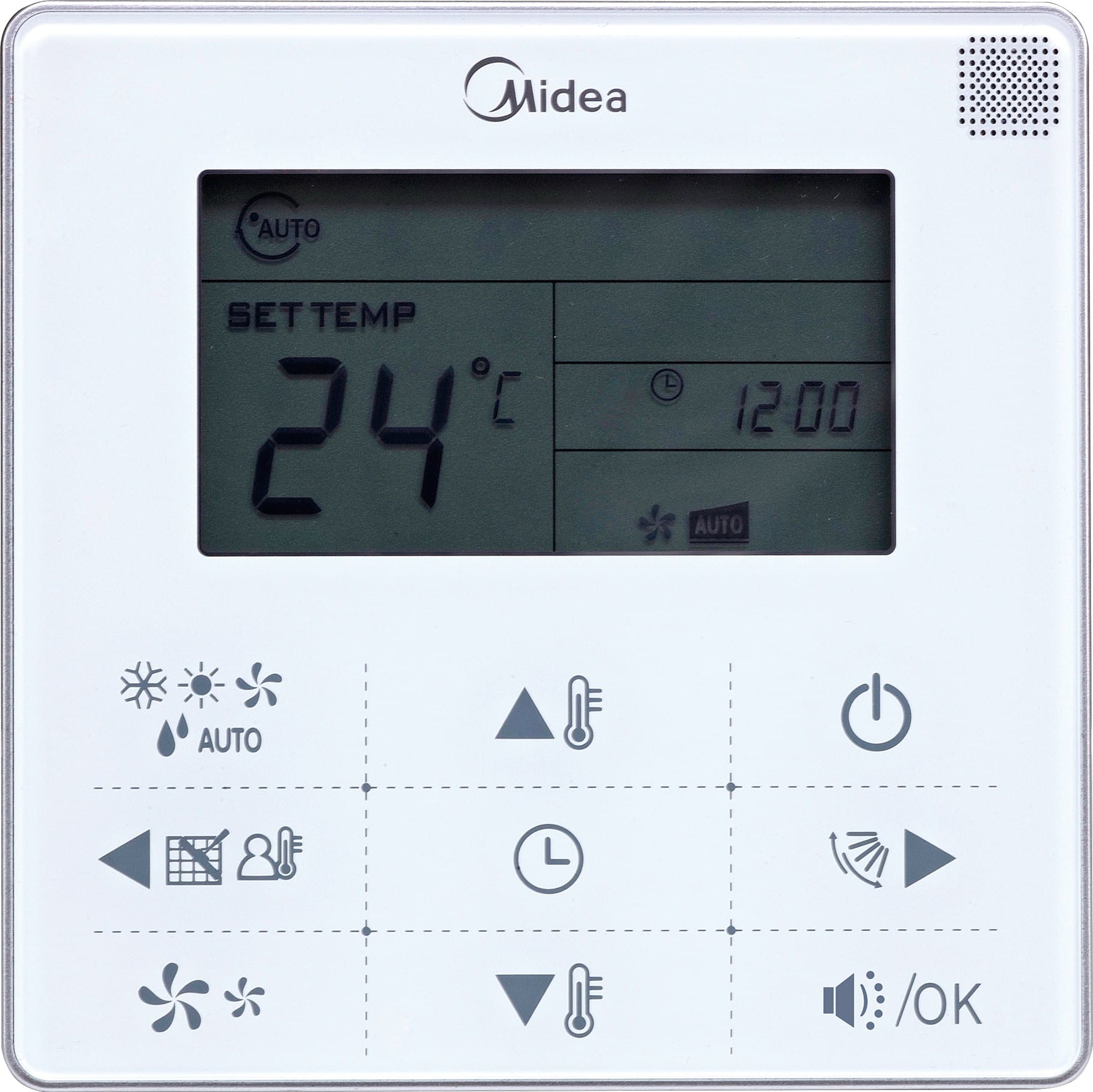 Midea - Telecommande filaire tactile multi et expert sauf cassettes 900x900 & Fancoils