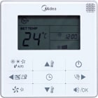 Midea - Telecommande filaire tactile multi et expert sauf cassettes 900x900 & Fancoils