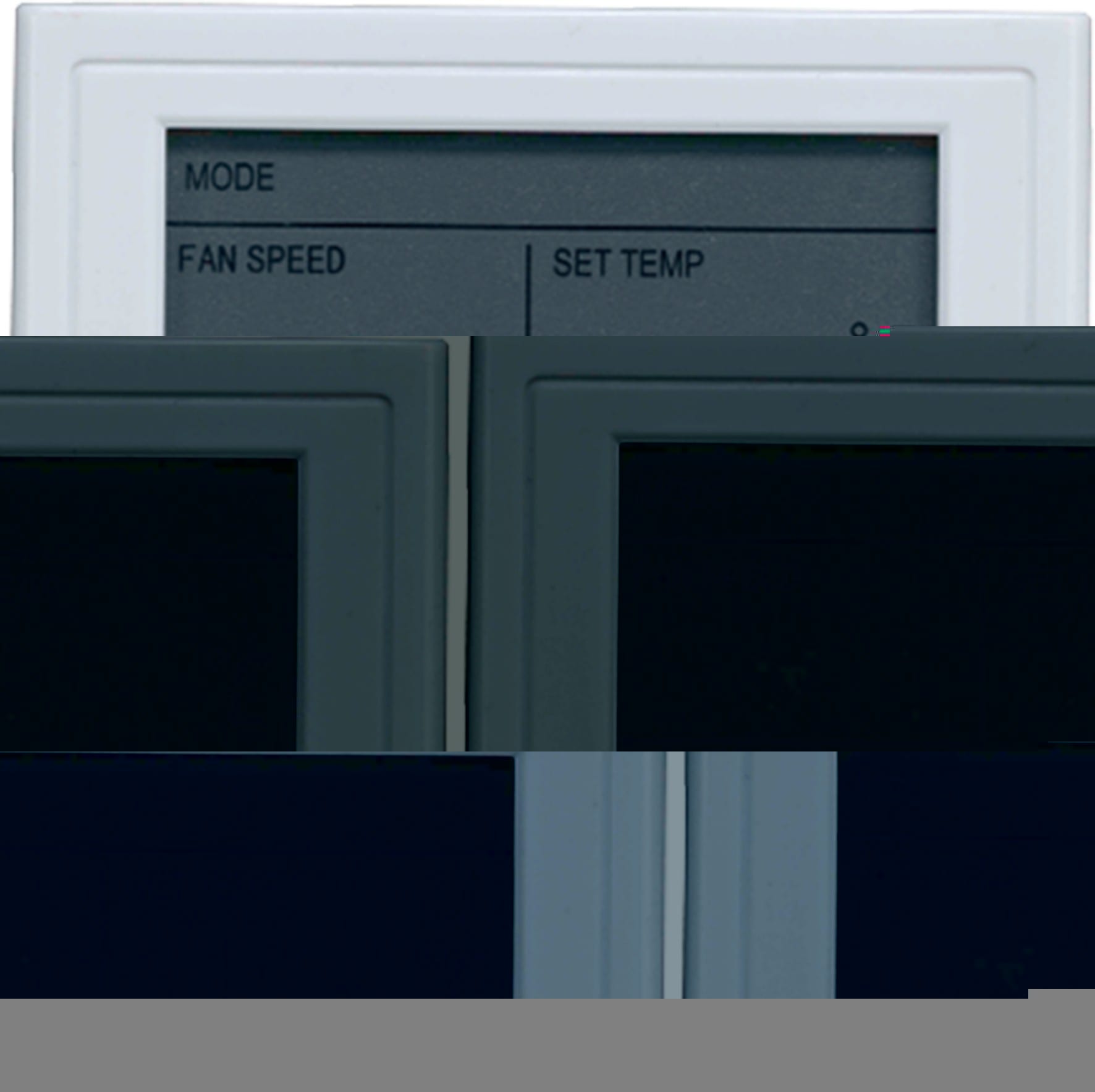 Midea - Telecommande filaire simplifiée gamme ventilo convecteur