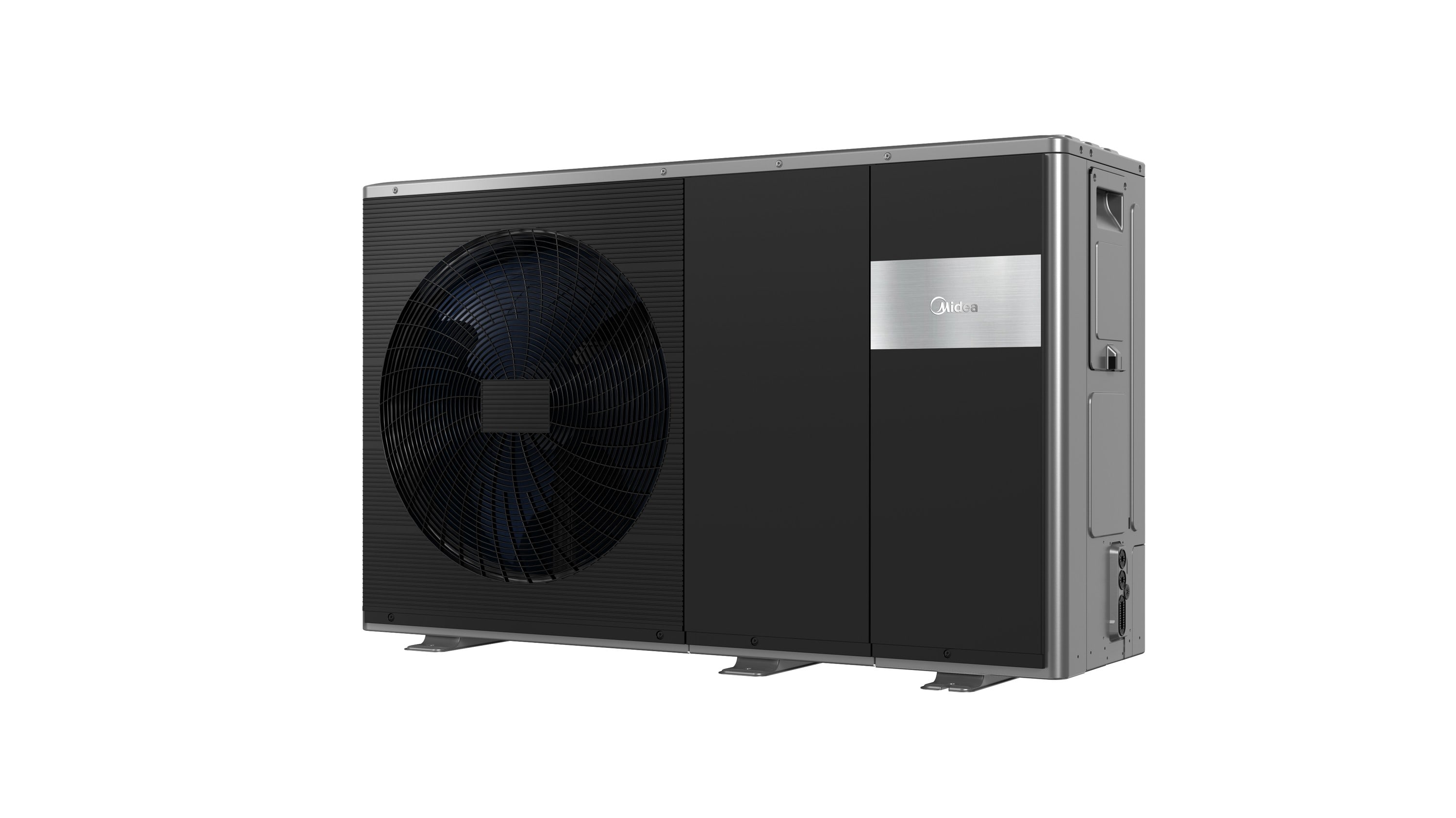 Midea - PAC AIR / EAU R32 monobloc Monophasé BLACK - 8kW