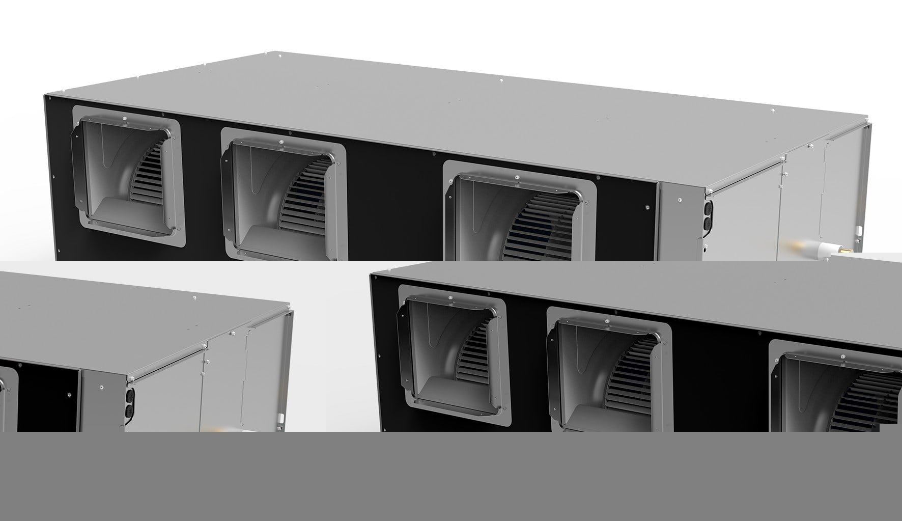 Midea - Unités intérieures VRF V8 Midea Gainable Haute Pression 40 kW