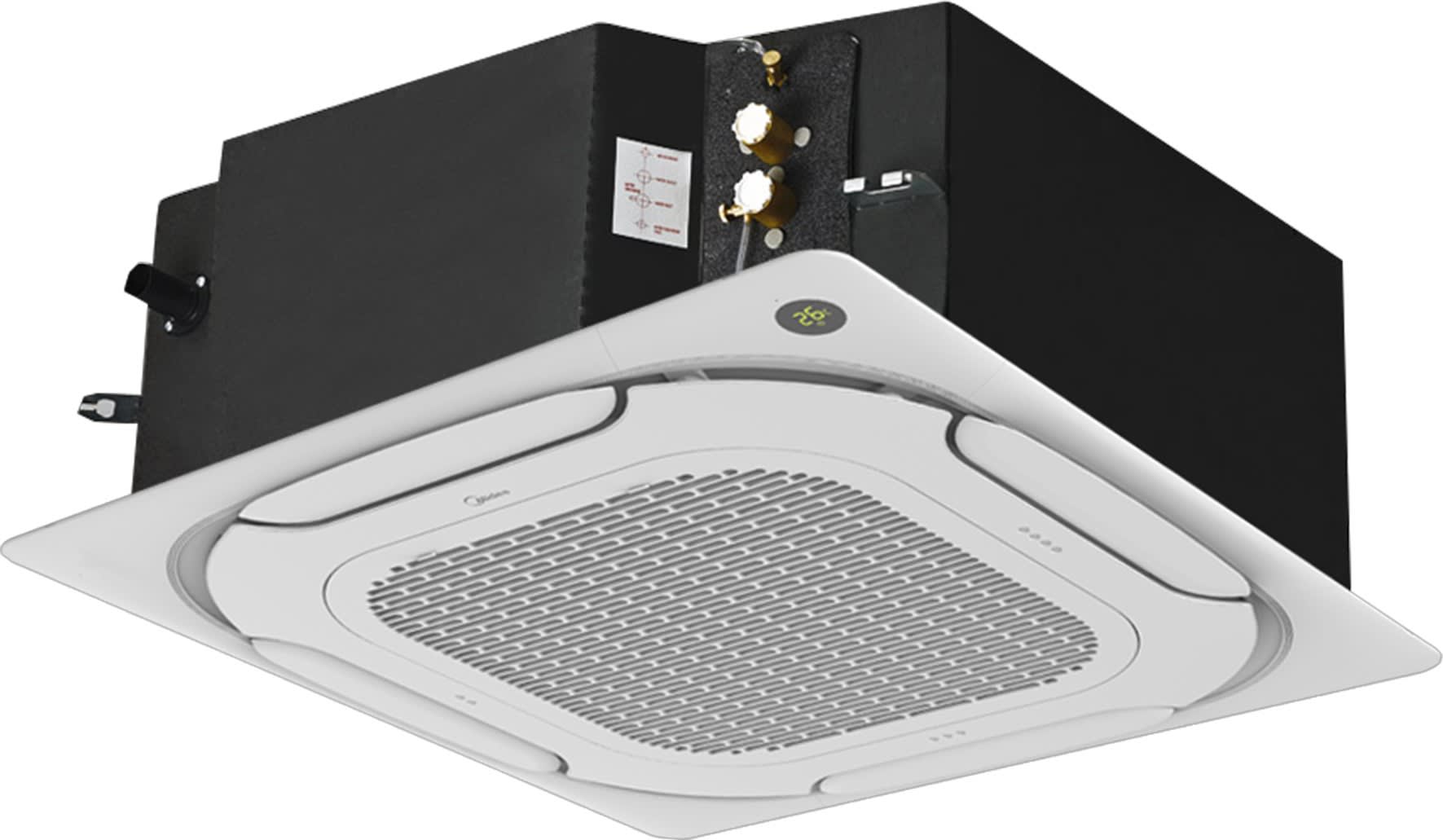 Midea - Ventilo convecteur cassette 4 voies 900x900 - 4 tubes - 5,07kw