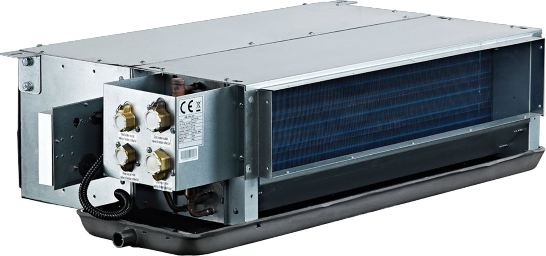 Midea - Ventilo convecteur gainable - 4 tubes - 2,4kw