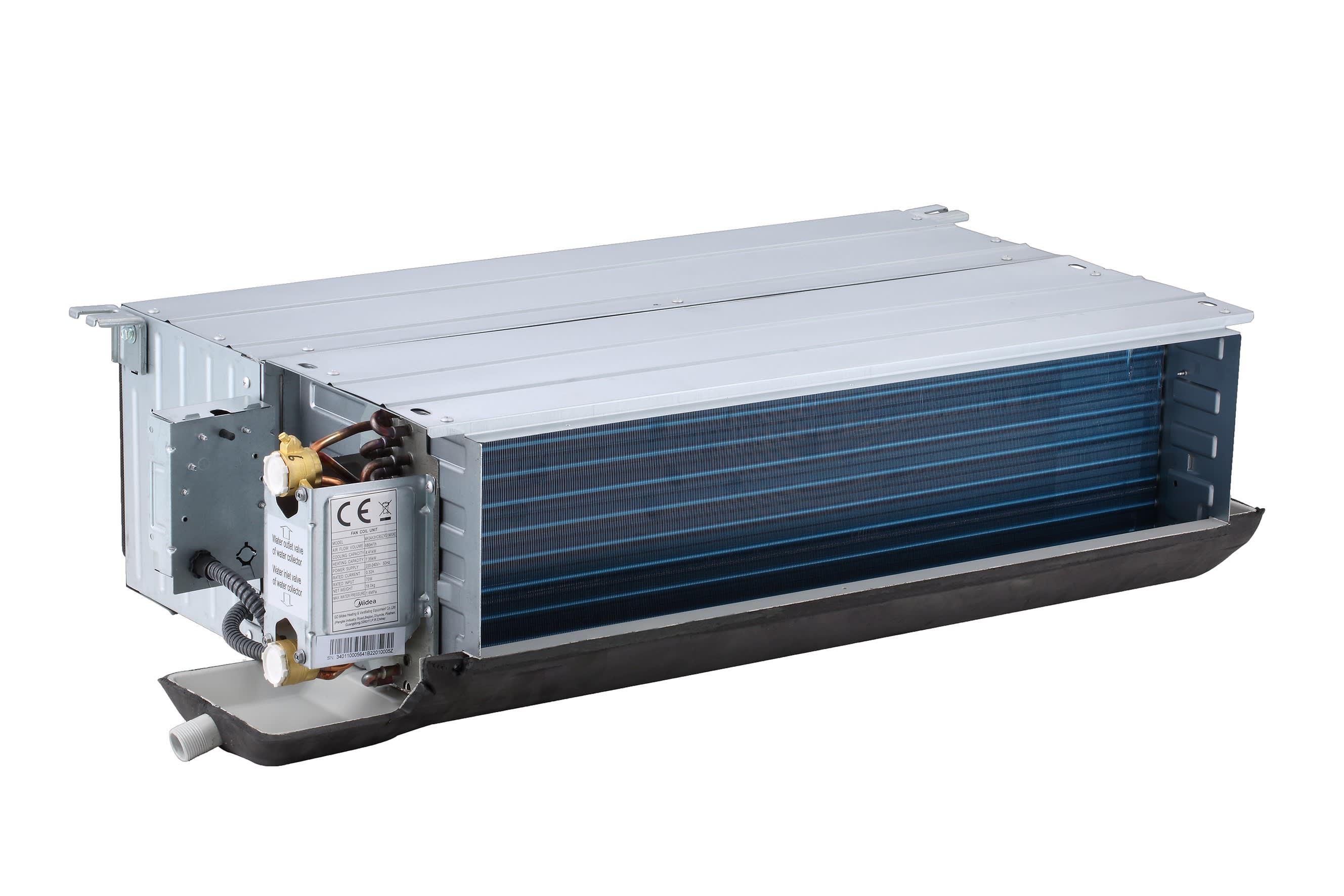 Midea - Ventilo convecteur gainable - 2 tubes - 7 kw