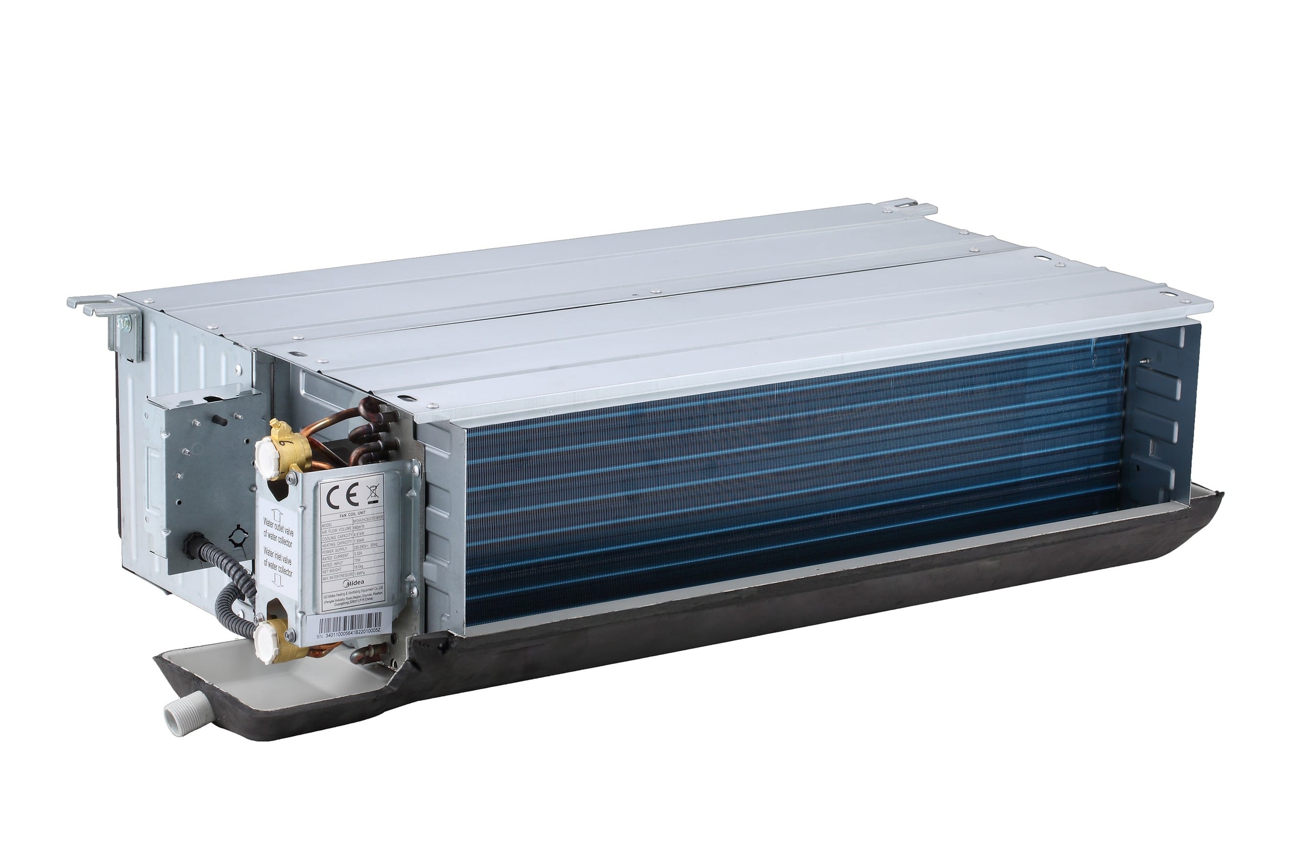 Midea - Ventilo convecteur gainable - 2 tubes - 6 kw