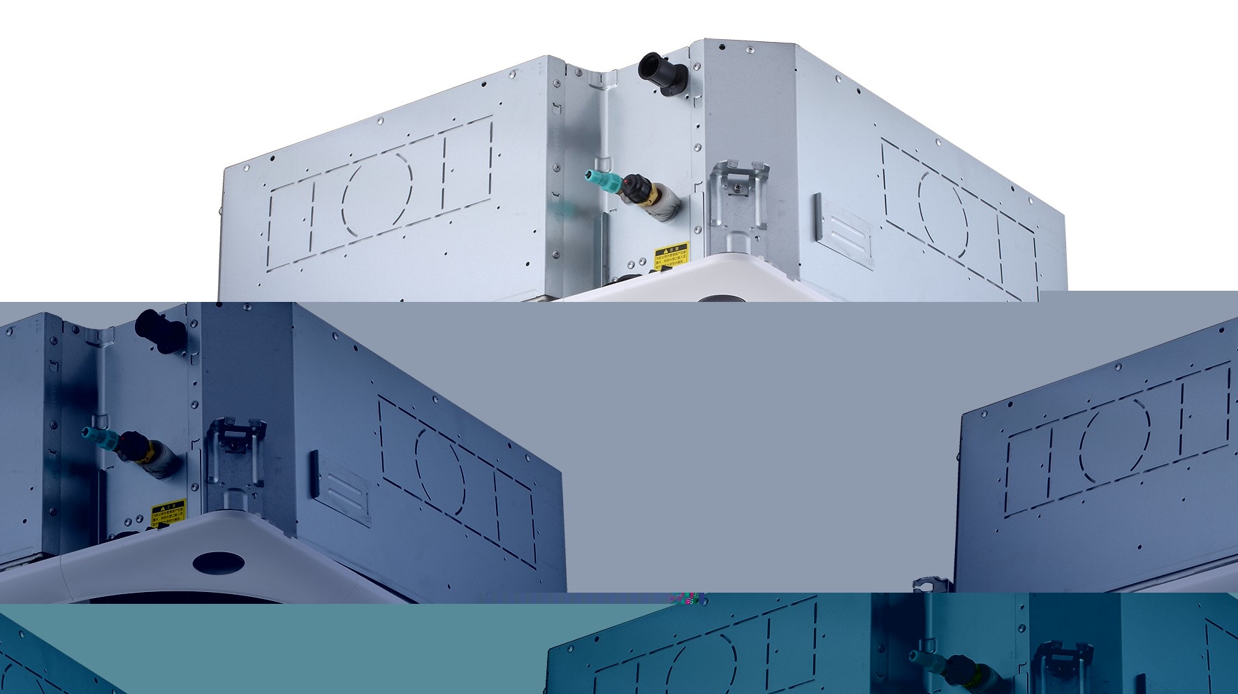 Midea - Unités intérieures Quantum, Cassette 840x840-14 kW