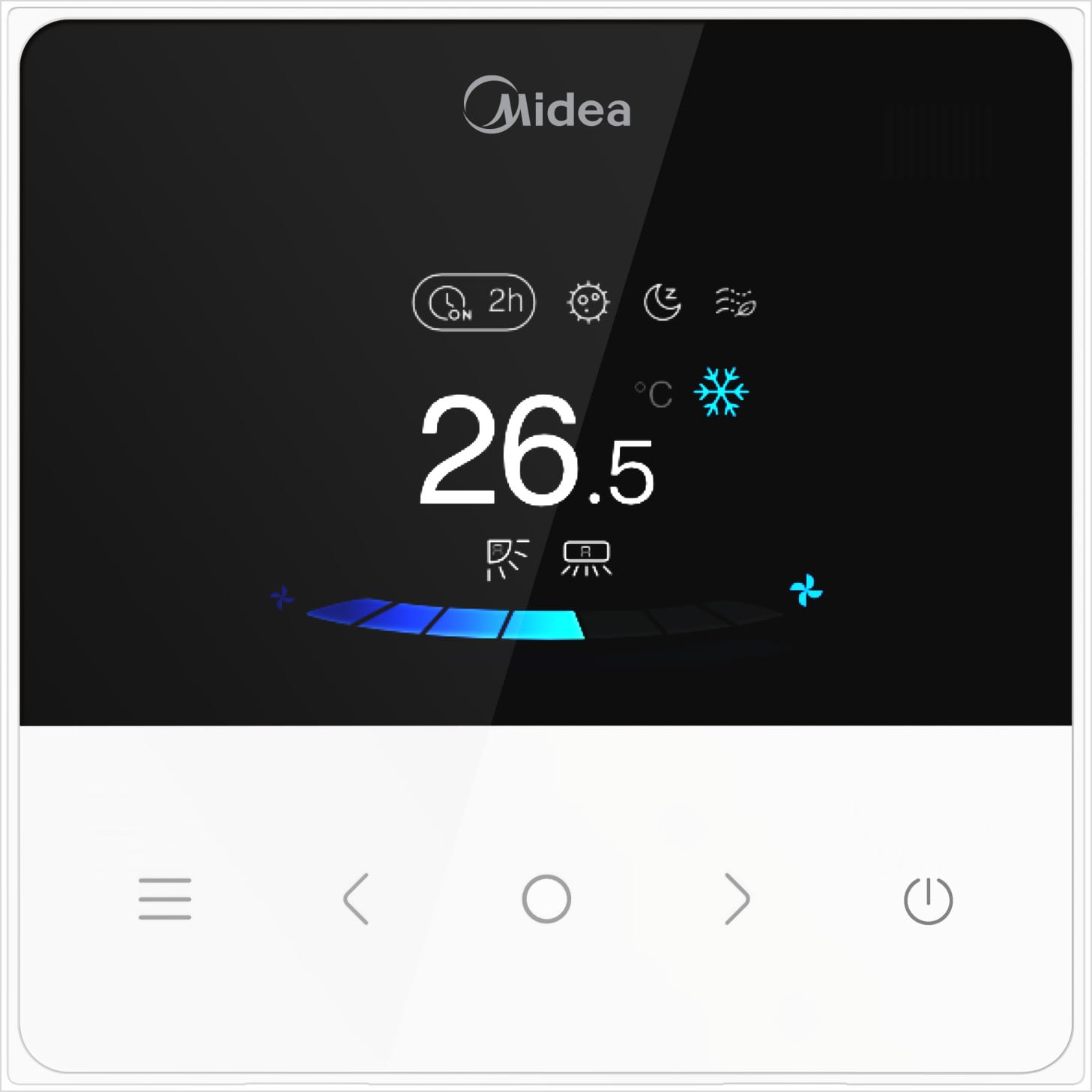 Midea - Telecommande filaire uniquement gamme EXCELLENCE UI série 2 jusqu'à 16 UI
