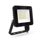 Miidex Lighting - LUMOS SLIM II PROJECT 20W 6000K PLAT NOIR IP65