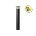 Miidex Lighting - FUSAIN POTELET 25W CCT 3000/4000/5000K DIAM 133x975MM NOIR 5ANS