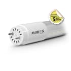 Miidex Lighting - TUBE LED T8 1200M 12W 4000K TRANSP180LM/W  85-265V LN STARTER 5A (X10)
