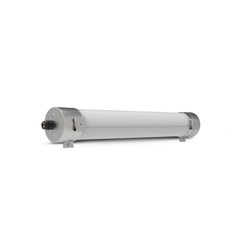 Miidex Lighting - TUBA II 600MM OPAL 3000K 17W 150lm/W L80B10 50000h 5ans