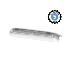 Miidex Lighting - COLORADO DET ETANCHE LED INT 650X105MM 15-19W 4000K IP65 + PRE 5A (X6