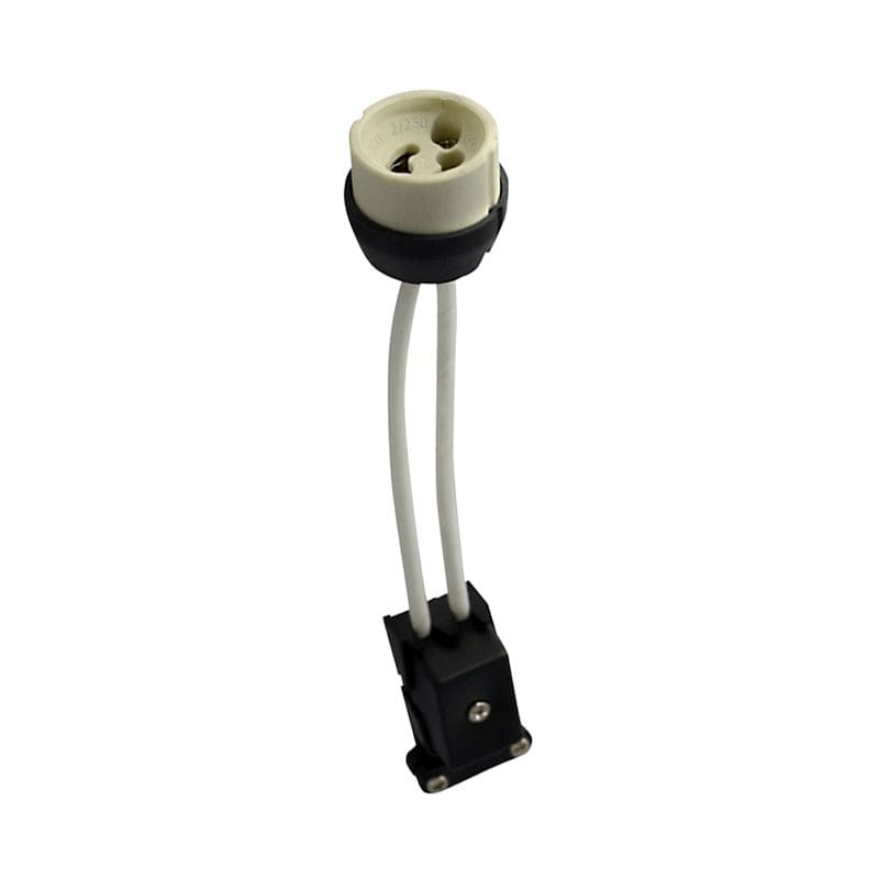 Miidex Lighting - DOUILLE CERAMIQUE GU-10 CL2 + CABLE PACK DE 25