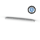 Miidex Lighting - RHONE ETANCHE LED 1220X100MM 30W 4000K IP65 IK10 CAB MIL TRA 5ANS (X6)