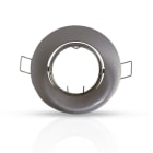 Miidex Lighting - COLLERETTE SUPPORT DE SPOT DIAM 92MM ARGENT ORIENT