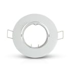 Miidex Lighting - COLLERETTE SUPPORT DE SPOT DIAM 90MM BLC ORIENT