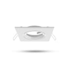 Miidex Lighting - COLLERETTE CARRE SUPPORT DE SPOT 84 X 84MM BLC ORIENT
