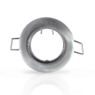 Miidex Lighting - COLLERETTE SUPPORT DE SPOT DIAM 78MM ARGENT FIXE