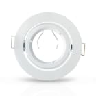 Miidex Lighting - COLLERETTE 1/4 DE TOUR SUPPORT DE SPOT DIAM 93MM BLC ORIENT