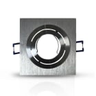 Miidex Lighting - COLLERETTE CARRE DECLIPS SUPPORT DE SPOT 92 X 92MM ALU ORIENT