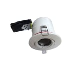 Miidex Lighting - SUPPORT SPOT BBC DIAM 100MM ORIENT BLC + DOUILLE AUTOMATIQUE