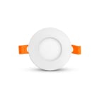 Miidex Lighting - SLIMY DOWNLIGHT DIAM 85MM BLC 3W 6000K ALU