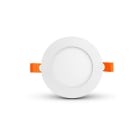 Miidex Lighting - SLIMY DOWNLIGHT DIAM 120MM BLC 6W 3000K ALU