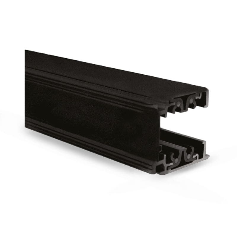 Miidex Lighting - RAIL 3A ALU NOIR 230V 1M