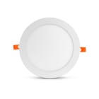 Miidex Lighting - SLIMY DOWNLIGHT DIAM 225MM BLC 18W 3000K ALU