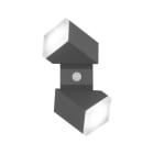Miidex Lighting - BUSTER DOUBLE APPL ORIENT 13W 3000K GS ANT IP54 + DETECT IR