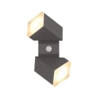Miidex Lighting - BUSTER DOUBLE APPL ORIENT 13W 4000K GS ANT IP54 + DETECT IR