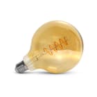 Miidex Lighting - LED FIL COB GLOBE G125 E27 4W 2700K GOLDEN SPIRALE (x5)