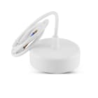 Miidex Lighting - ACACIA PATERE AVEC CABLE SUSPENSION SPOT SAILLIE GU10 CYLINDRE BLC