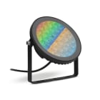 Miidex Lighting - TOURNESOL PROJECT RGB + BLC 15W CCT 2700K A 6500K NOIR IP66 RF