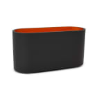 Miidex Lighting - HOYA OVALE APPL 1 X G9 NOIR/DORE OVAL