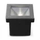 Miidex Lighting - ETNA CARRE SPOT ENCASTRABLE SOL 5W 4000K IP67 INOX 316L