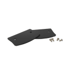 Miidex Lighting - LINE S CACHE FIN PR LINEAIRE 749712 & 749713 NOIR PACK DE 2