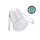 Miidex Lighting - DETECTEUR DE MOUVEMENT IR BBC 400W ENCASTRABLE 360° IP54 5ANS